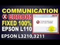 Epson Communication error code 21000066, 21000069, 21000107 and other 100% solution