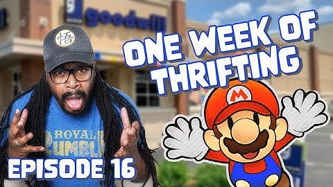 I went to GOODWILL Everyday for VIDEO GAMES and found....