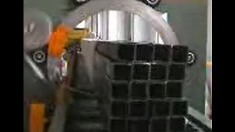 hollow steel section horizontal stretch wrapping machine