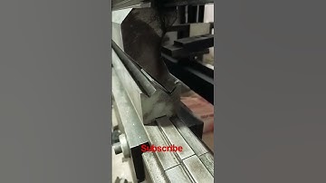 Z bend CNC machine works #machine #cnc #cncmachine #shorts