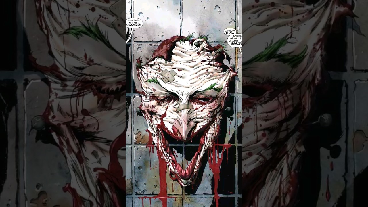Joker cut off his face🤯🥶🤢|