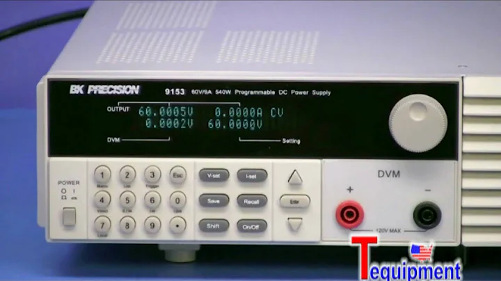 BK 9150 Single Output Programmable DC Power Supplies Models 9150, 9151, 9152 & 9153