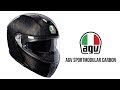 AGV SPORTMODULAR CARBON BLACK