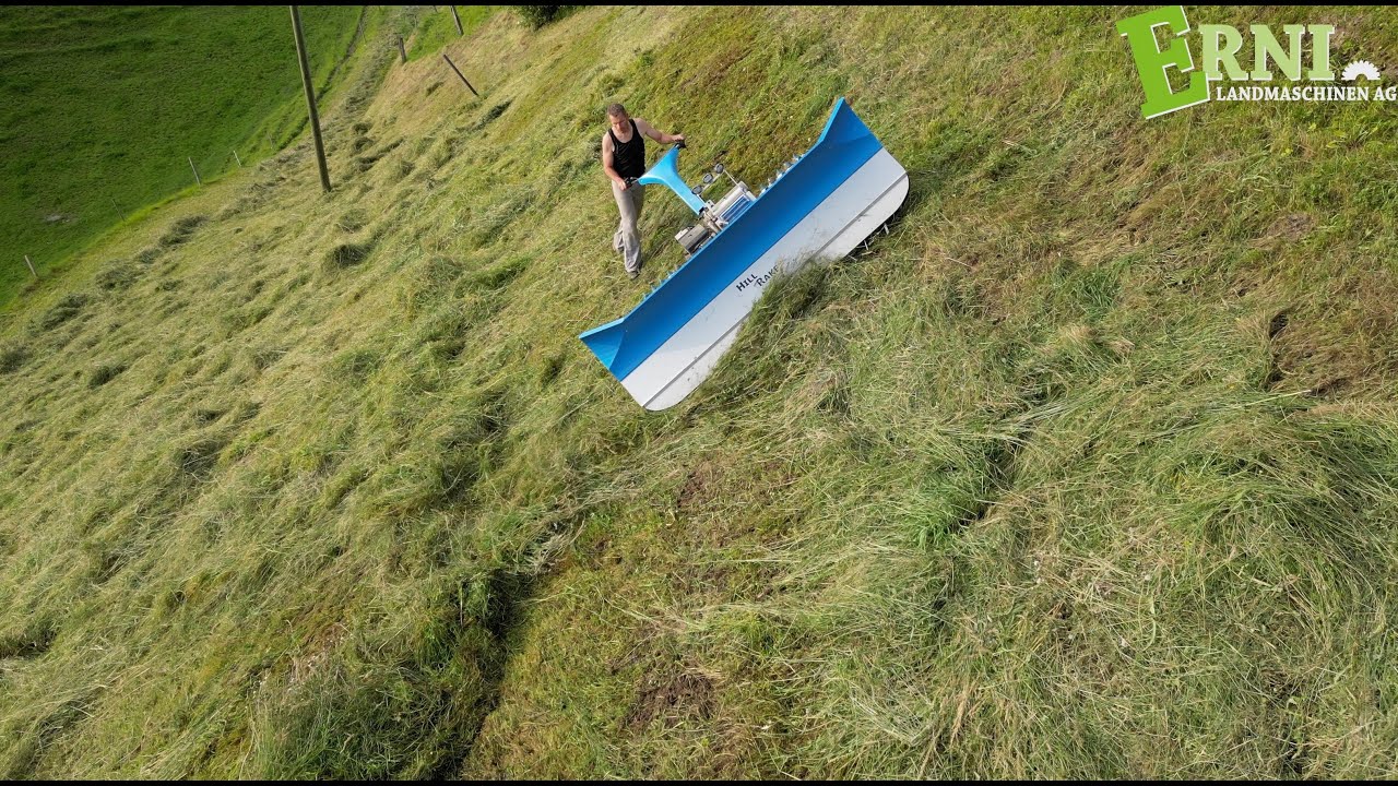 Brielmaier mit Hillrake in Hanglage 🇨🇭⛰️