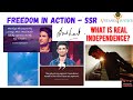 Freedom In Action &amp; The Ideas On Independence From Sushant Singh Rajput #JaiHind #Azadi #Justice4SSR