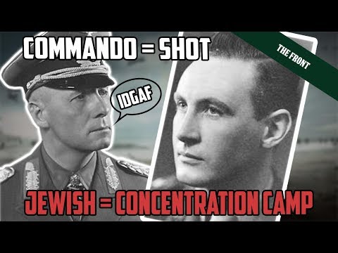 The Mysterious case of Erwin Rommel and the captured Jewish-British Commando