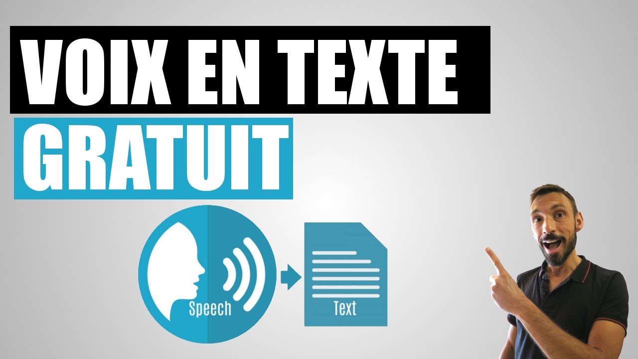 Transformer Votre Voix En Texte Gratuitement
