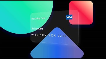 How to Create Glass Card Effect using HTML & CSS | Glassmorphism Card Design Tilt on Hover