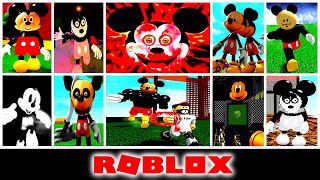 Mickey Mouse In 45 Roblox Games (Mickey, Rickey Rat, Suicide Mouse, Fnati Mouse & More Rats Roblox