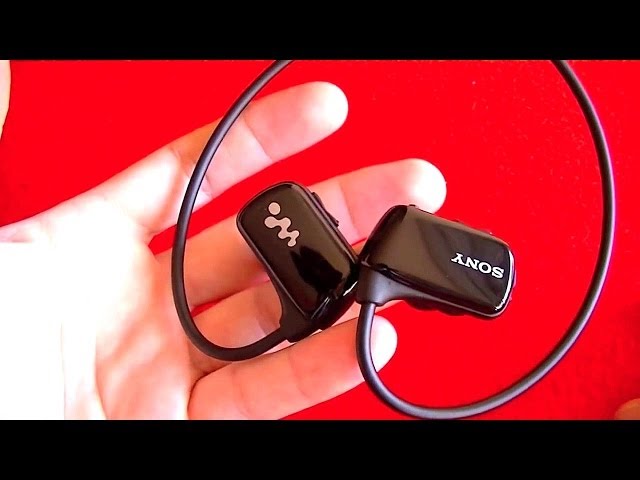 MP3 acuático Sony NWZW274 8GB negro - Reproductor MP3 / MP4 Sport - Mejor  precio