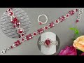Easy Jewelry Making Tutorials - DIY Bracelet Simple and Beaded Ring Tutorial