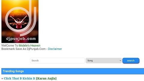 DjPunjab.Com Website Script || DjPunjab Original Script || DjPunjab PHP 7.4 Script