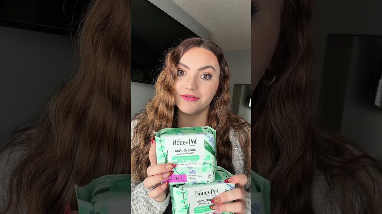 These pads have changed the game for me 🙌🏼 Honey Pot Co