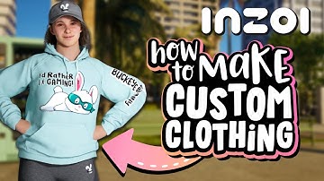 Customize your inZOI Character! 🌸 inZOI Custom Clothing Tutorial