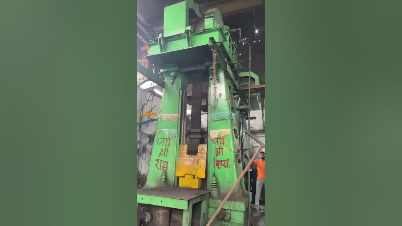 1.25ton belt drop hammer make rajan (8284089101) YouTube