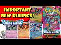 Important New Pokémon TCG Rules You NEED to Know! Ninja Spinner (Chaos Rising) FAQ (Pokemon TCG News