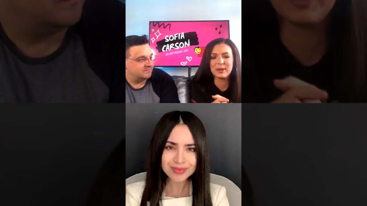 Sofia Carson Live Stream, April 24, 2020