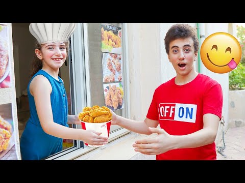 حبيبة فتحت مطعم دجاج