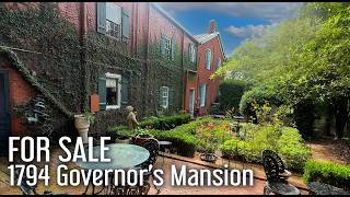 FOR SALE: 1794 Governor's Mansion