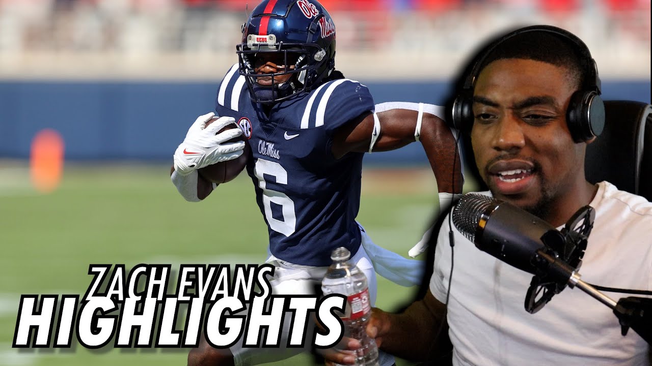 Zach Evans ( RB | Los Angeles Rams) Highlights Reaction