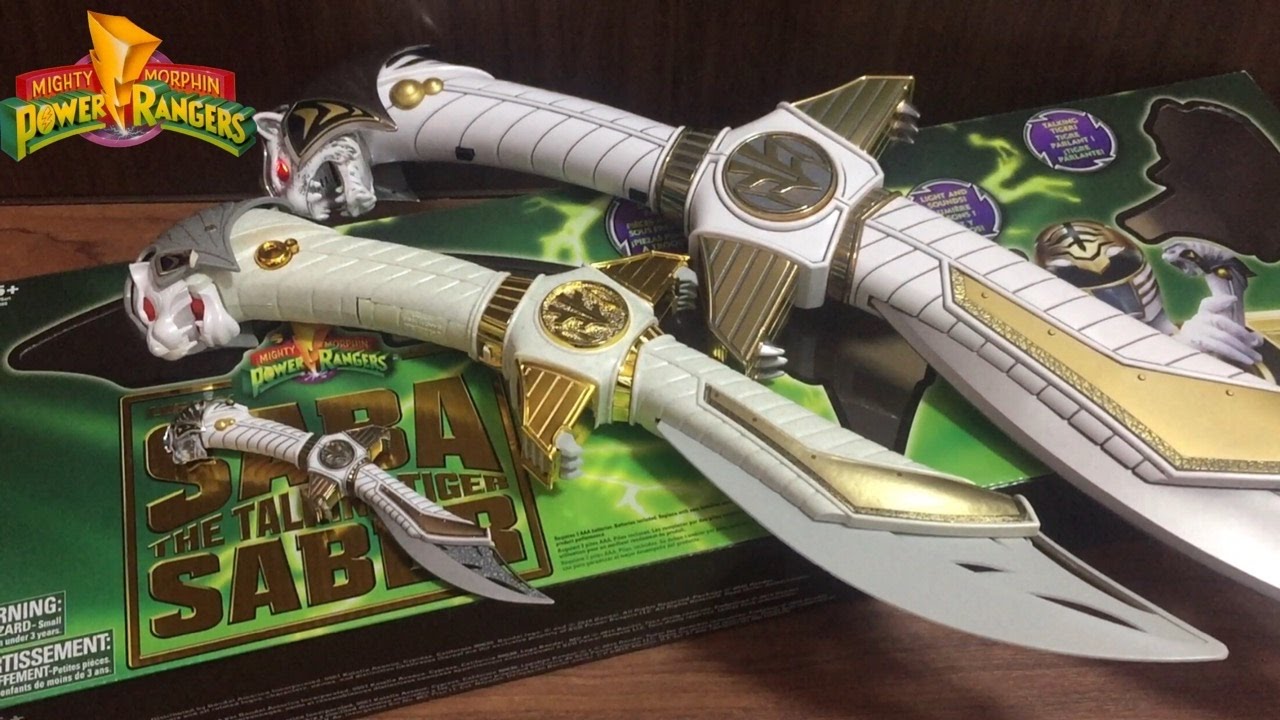 Power Rangers legacy saba the talking tiger saber review - YouTube
