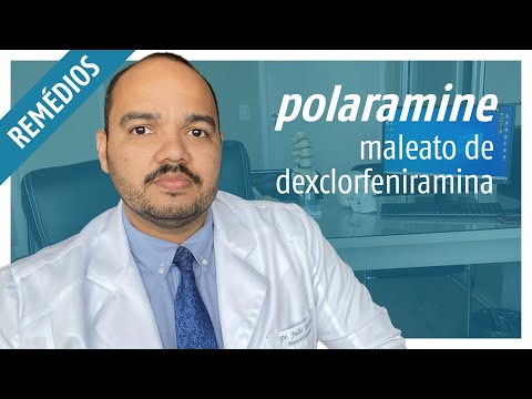 POLARAMINE (Maleato de Dexclorfeniramina): Para que serve, como tomar e efeitos colaterais