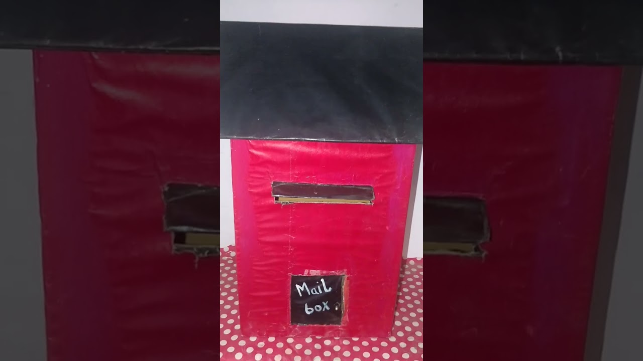 How to Make Mail-Box,   Link in Description. 👇👇👇