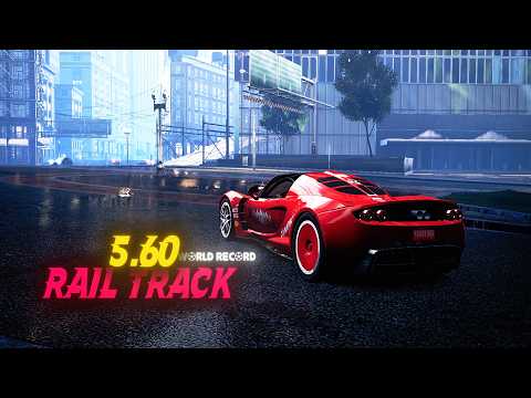 NFSMW 2012 | Rail Track Speed Run | 5.60 | World Record