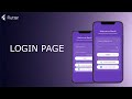 Flutter login page | Flutter UI | Code Catch