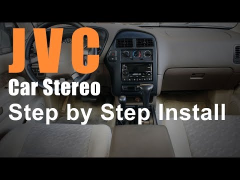 Nissan Pathfinder Bluetooth Car Stereo Install JVC KW-R925BTS (complete step by step video)