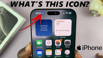 Blue Icon On iPhone Status Bar Explained - How To Turn It OFF