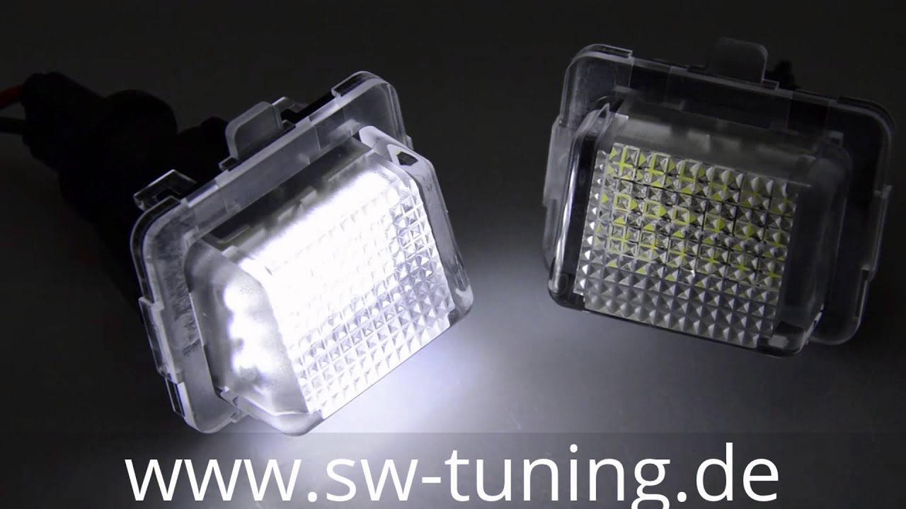 LED Kennzeichenbeleuchtung W204 S204 W212 W221 