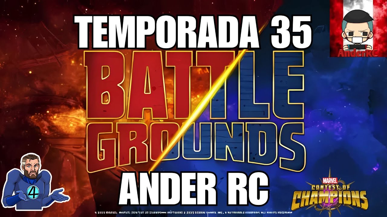 BATTLEGROUNDS SEASON 35 | CAZANDO BALLENAS | MCOC | AnderRC