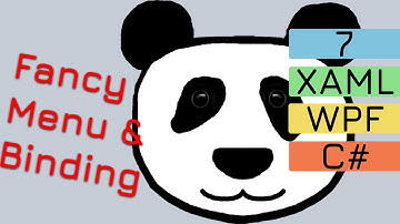 7. Fancy Main Menu and XAML Binding | WPF C# Game Pet