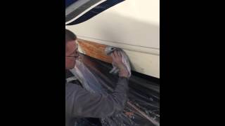 bottom paint removal