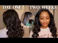 MY UPDATED SILK PRESS ON NATURAL HAIR | HOW TO AVOID HUMIDITY AND MAINTAIN CURLS FOR 2+ WEEKS