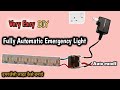 How to make Emergency LED light | DiY Automatic Emergency light🔥🔥 Homemade Very Easy