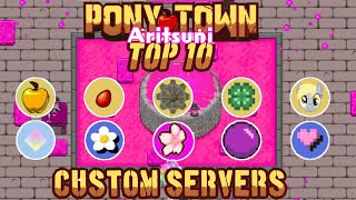 Top 10 Custom servers | Pony Town screenshot 3