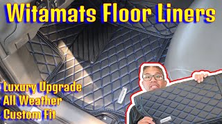 How to install Custom Witamats on a Toyota Prius