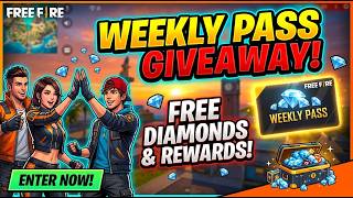 LIVE: Free Fire Weekly Pass Giveaway Fahhhhhhhhhhhh (Portrait)