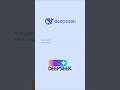 DeepSeek Logo Glow-Up 😮✨#shorts #logo #ai #viralshorts
