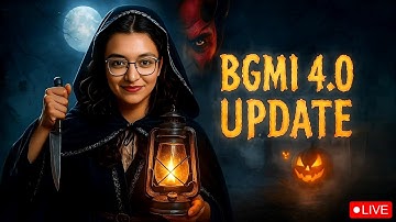 🔴 BGMI 4.0 NEW UPDATE LIVE 🚀 | Tips and Tricks | Lady Predator