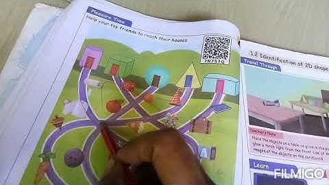 2 Std Maths:1.2 Identification of 2D shapes and 3D objects