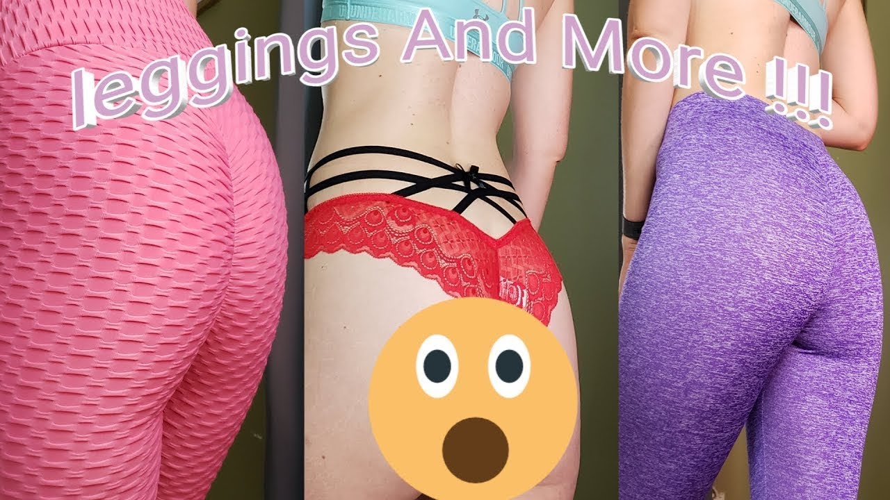 Thongs and Leggings Try On! Haul Watch Out for (¡) 