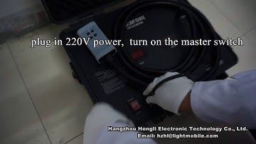 MOVEED®  Five-band Forensic Laser and Alternate Light Source Device OR-GJG8000M