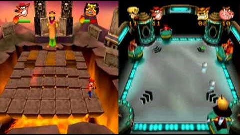 Crash Bash Speedrun To Beat Papu Papu, CrashBandiSpyro12 Vs. CrazyCrashKing105 - Part 3