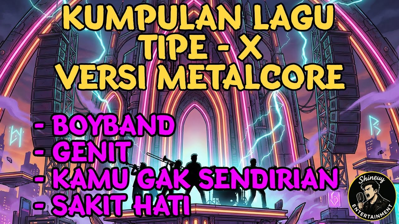 KUMPULAN LAGU TIPE-X TERBAIK VERSI METALCORE 