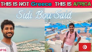 I Went To Santorini 🇬🇷 Of Africa 🇹🇳 Sidi Bou Said  #IndianInTunisia