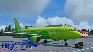 Посадка с озвучкой FS2Crew (тест) | Владивосток | A32NX FBW msfs 2020