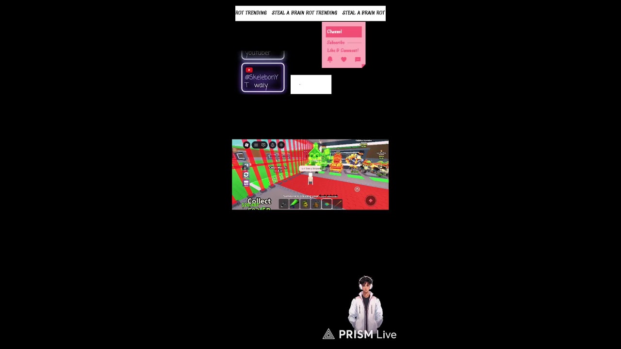 Live streaming of ROBLOX_YOURS